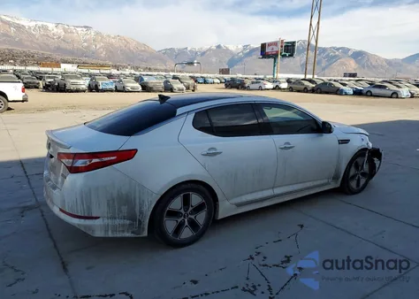 2012 Kia Optima Hybrid z USA, uszkodzony, nr VIN KNAGM4AD3C5009341
